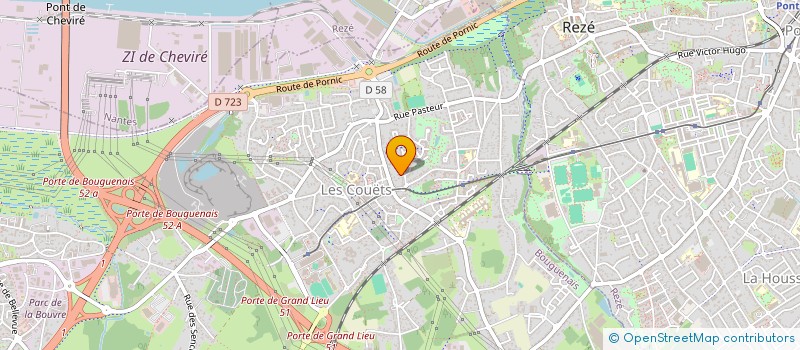 localisation de l'entreprise VERDIERE à BOUGUENAIS