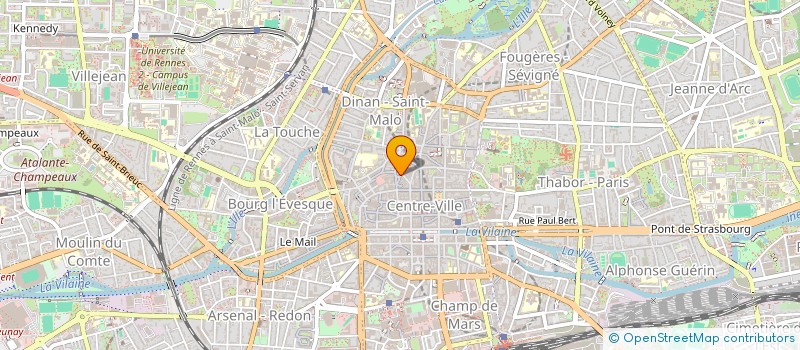 localisation de l'entreprise VERDIFRANCE à RENNES