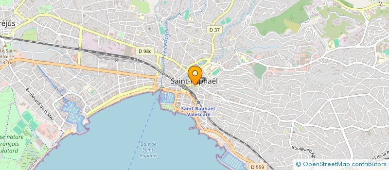 localisation de l'entreprise VERDIO à SAINT-RAPHAEL