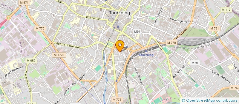 localisation de l'entreprise VERDIS à TOURCOING