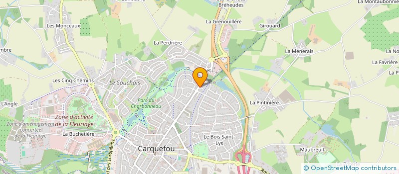 localisation de l'entreprise VERDISOL à CARQUEFOU