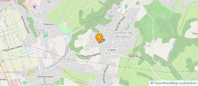 localisation de l'entreprise VERDISTRI  CARIGNAN-DE-BORDEAUX