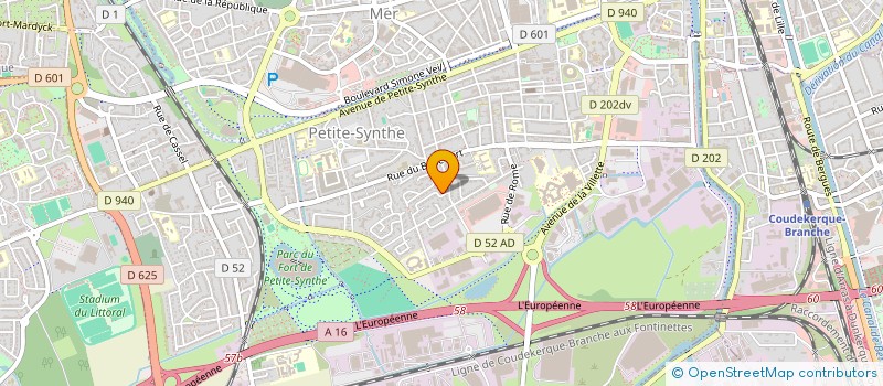 localisation de l'entreprise VERDIVA à DUNKERQUE