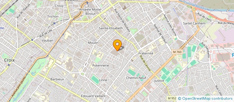 localisation de l'entreprise VERDIZELA  ROUBAIX