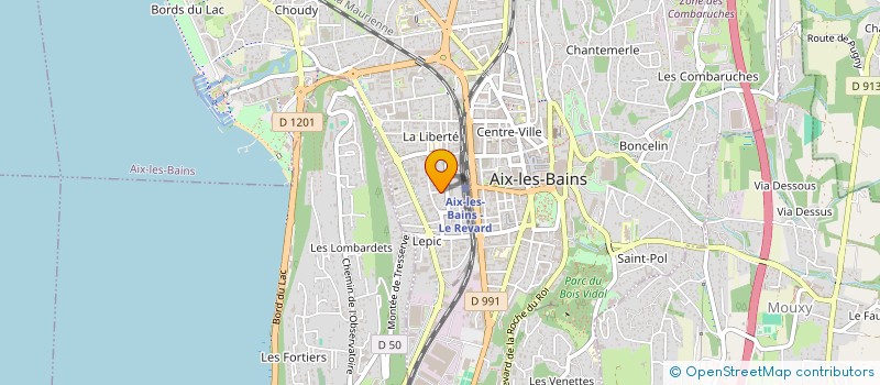 localisation de l'entreprise VERDOIA RINGUET  AIX-LES-BAINS