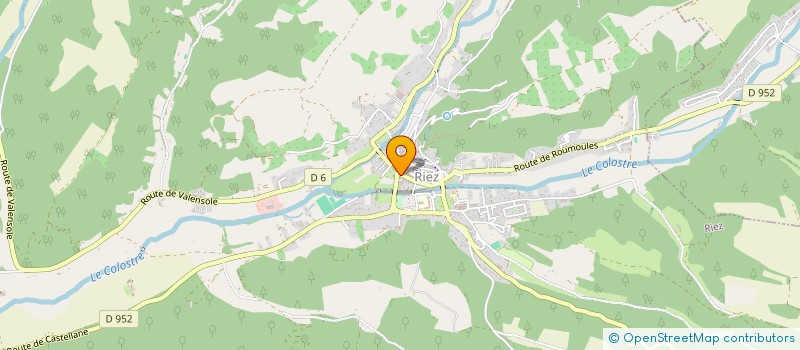 localisation de l'entreprise VERDON AGENCE RIEZ à RIEZ