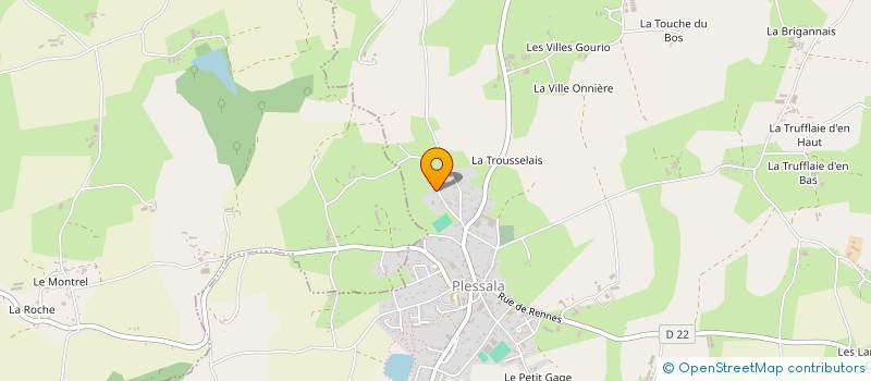 localisation de l'entreprise VERDON IMAGES à LE MENE