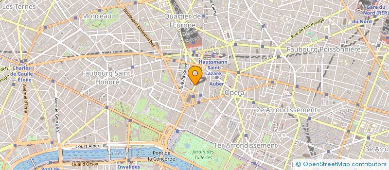 localisation de l'entreprise VERDON MEDOC  PARIS