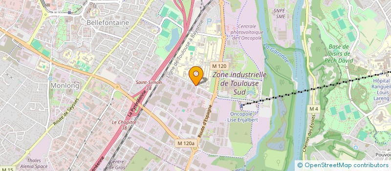localisation de l'entreprise VERDONE à TOULOUSE