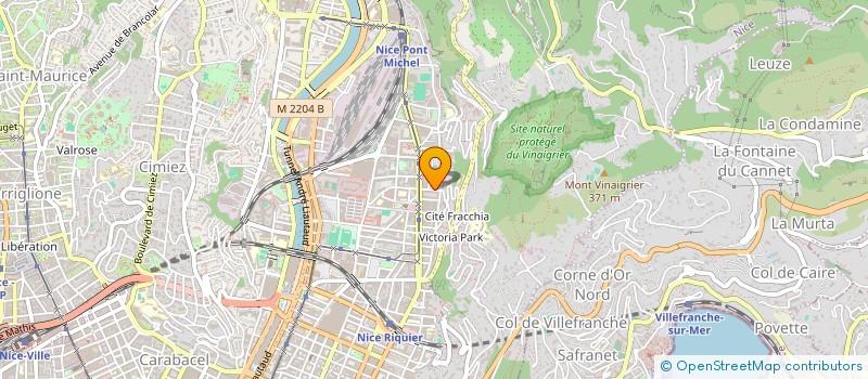 localisation de l'entreprise VERDU GABRIEL à NICE