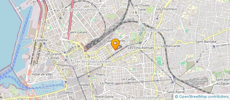 localisation de l'entreprise VERDU & HELDERLE à MARSEILLE