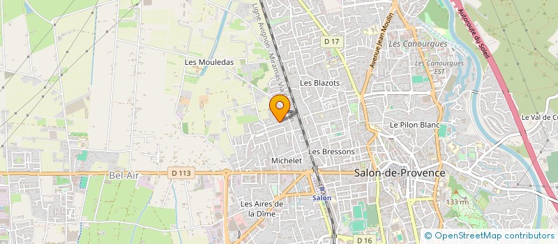 localisation de l'entreprise VERDUCI INVESTISSEMENTS  SALON-DE-PROVENCE