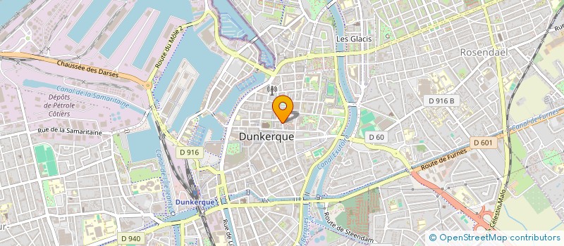 localisation de l'entreprise VERDULIN à DUNKERQUE