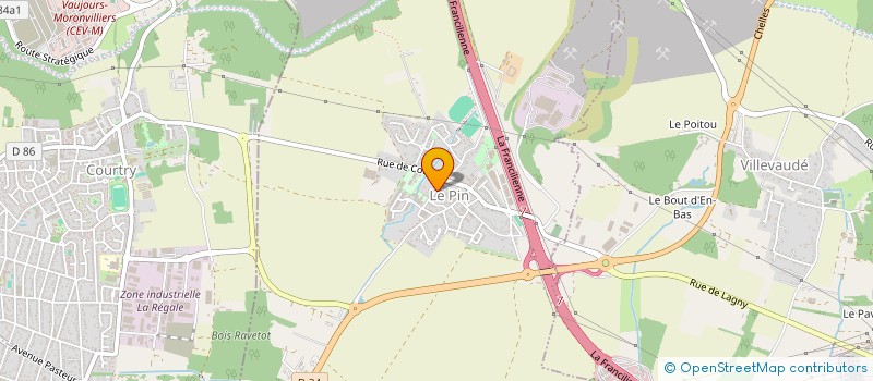 localisation de l'entreprise VERDUN à LE PIN
