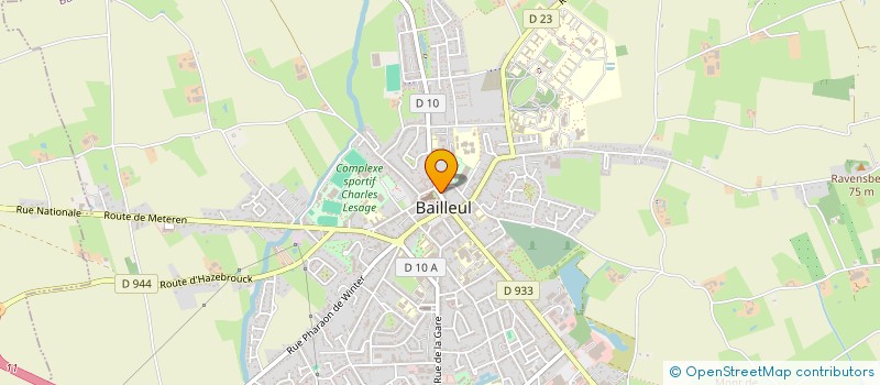 localisation de l'entreprise VERDUN à BAILLEUL
