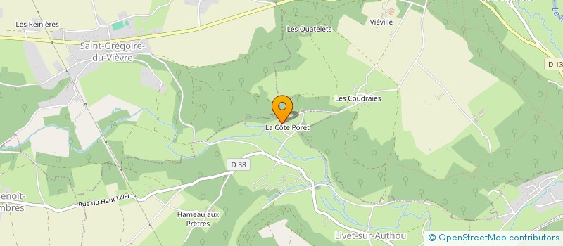 localisation de l'entreprise VERDUN  LIVET-SUR-AUTHOU