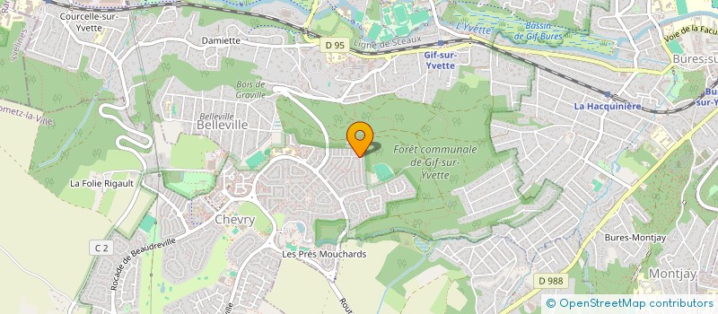 localisation de l'entreprise VERDUN  GIF-SUR-YVETTE