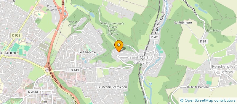 localisation de l'entreprise VERDUN  SAINT-MARTIN-DU-VIVIER