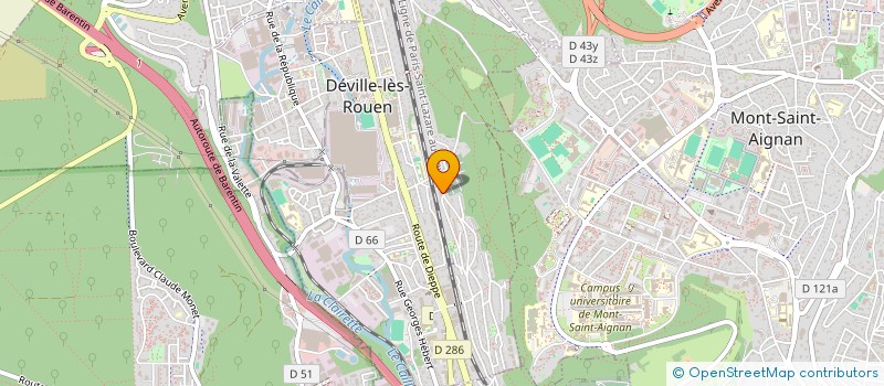 localisation de l'entreprise VERDUN AUTO  DEVILLE-LES-ROUEN