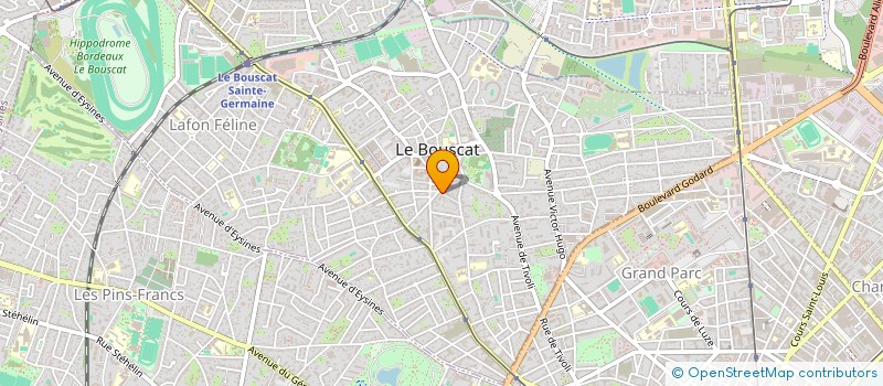 localisation de l'entreprise VERDUN-BROCHON  LE BOUSCAT