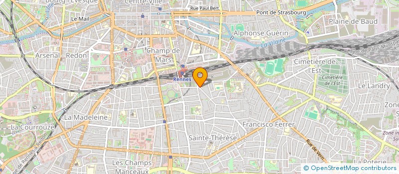 localisation de l'entreprise VERDUN MAC MAHON SUD  RENNES