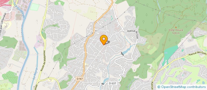 localisation de l'entreprise VERDUN PARAMED à FREJUS
