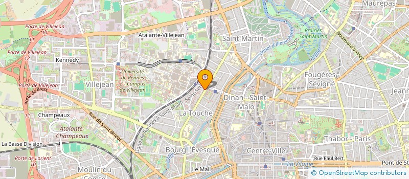 localisation de l'entreprise VERDUN PLUS  SAINT-MALO