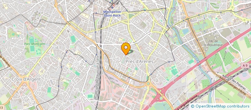 localisation de l'entreprise VERDUN PREMIUM à MONTPELLIER
