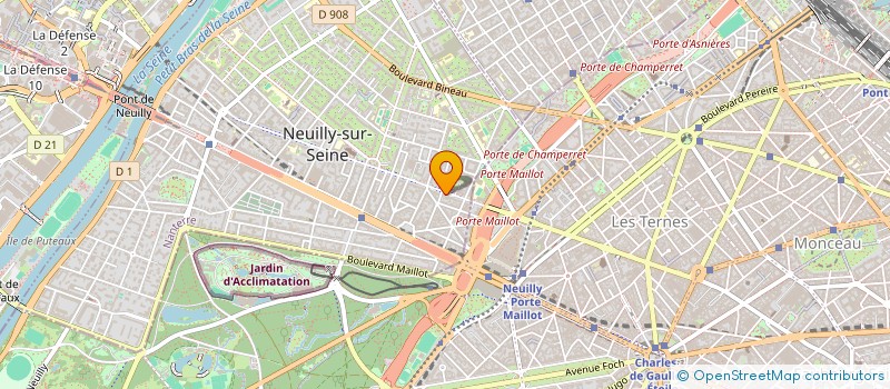 localisation de l'entreprise VERDUN PRESSENCE à NEUILLY-SUR-SEINE