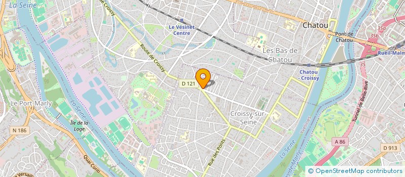 localisation de l'entreprise VERDUN SEINE  CROISSY-SUR-SEINE