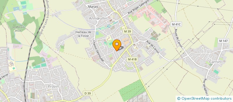 localisation de l'entreprise VERDUN SETE  ANNULLIN