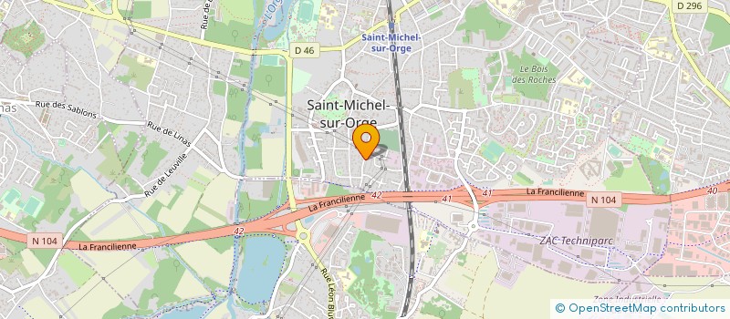 localisation de l'entreprise VERDURE ESSONNE à SAINT-MICHEL-SUR-ORGE