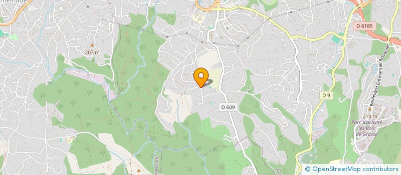 localisation de l'entreprise VERDY à GRASSE