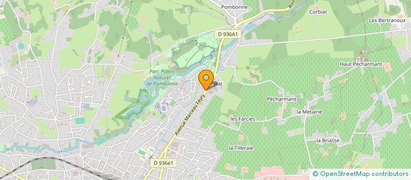 localisation de l'entreprise VERED à BERGERAC