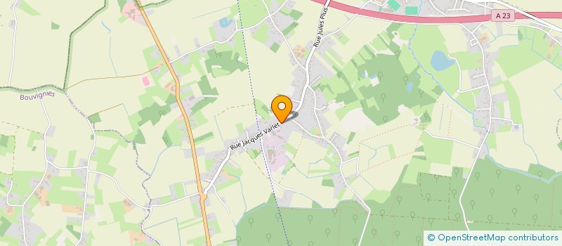 localisation de l'entreprise VERELISA  BEUVRY-LA-FORET