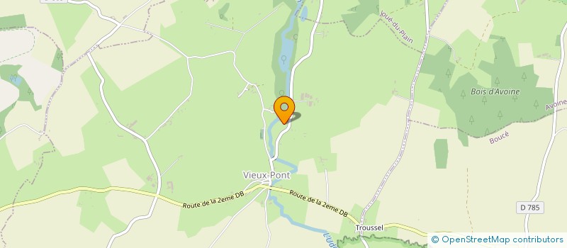 localisation de l'entreprise VERESCENCE ORNE à ECOUCHE-LES-VALLEES