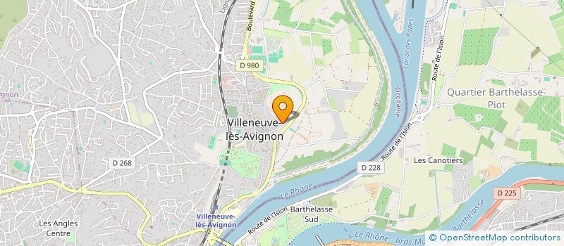 localisation de l'entreprise VEREST  VILLENEUVE-LES-AVIGNON
