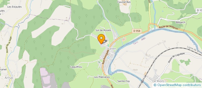 localisation de l'entreprise VERF-VOLANTS  VAREN