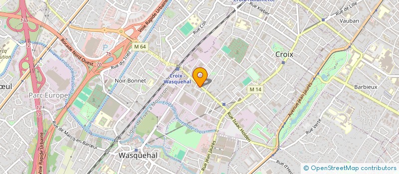 localisation de l'entreprise VERFIN à CROIX
