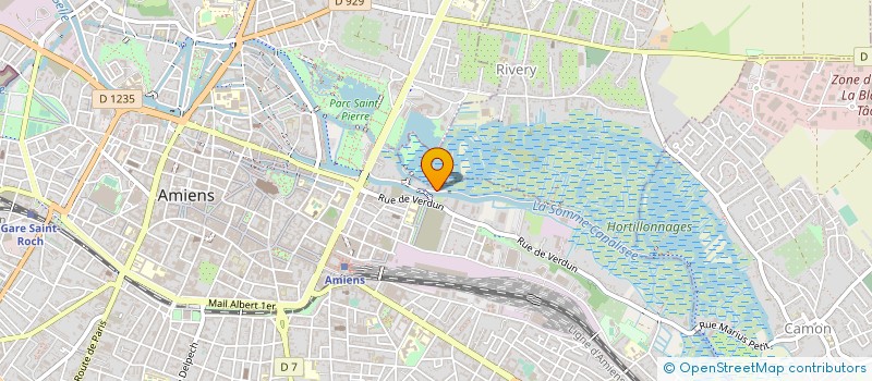 localisation de l'entreprise VERGAL à AMIENS