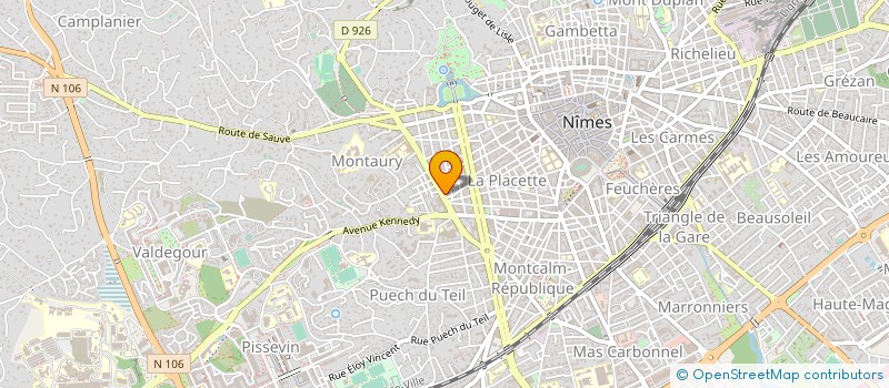 localisation de l'entreprise VERGELY CONSEIL  NIMES