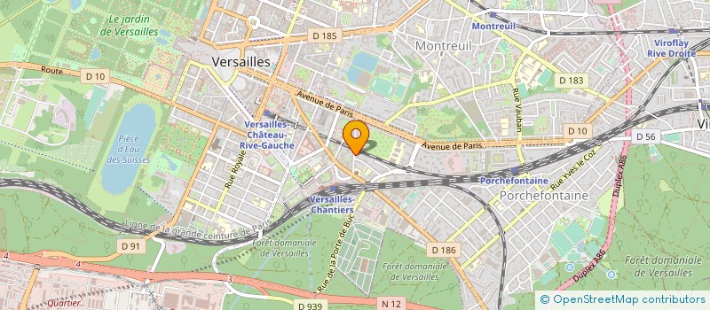 localisation de l'entreprise VERGENNES2002 à VERSAILLES