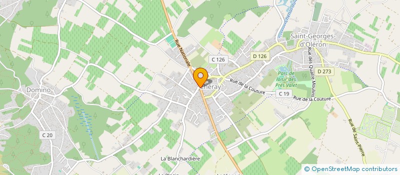 localisation de l'entreprise VERGER à SAINT-GEORGES-D OLERON