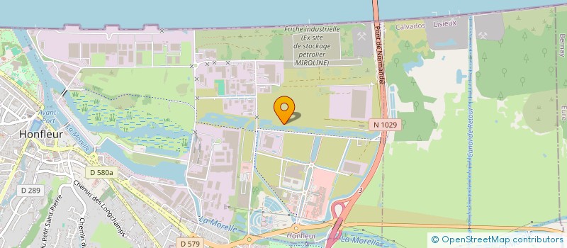 localisation de l'entreprise VERGER AUTOMOBILES  LA RIVIERE-SAINT-SAUVEUR