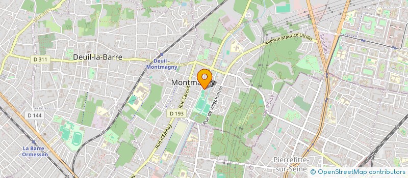 localisation de l'entreprise VERGER DE MONTMAGNY  MONTMAGNY