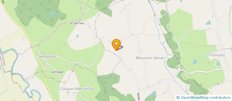 localisation de l'entreprise VERGER DE PARDIAC  BLOUSSON-SERIAN