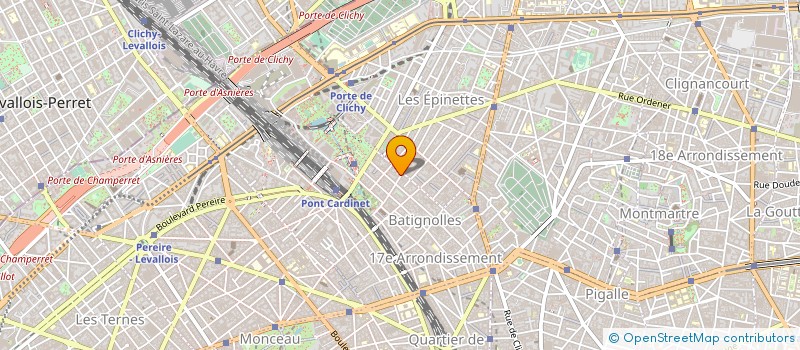 localisation de l'entreprise VERGER DES MOINES à PARIS