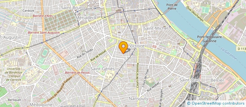 localisation de l'entreprise VERGER FAMILLE BOYER à BORDEAUX