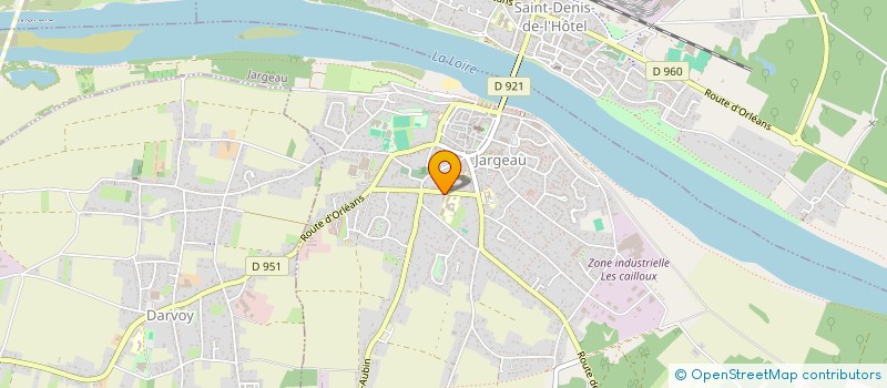 localisation de l'entreprise VERGER SAV à JARGEAU