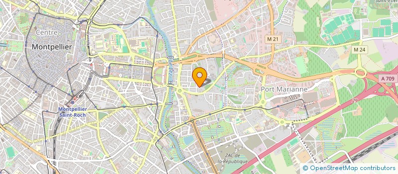 localisation de l'entreprise VERGEREAU INVEST à MONTPELLIER